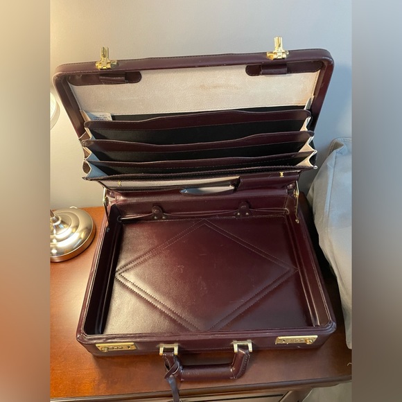 Brown Leather Briefcase - Picture 7 of 7